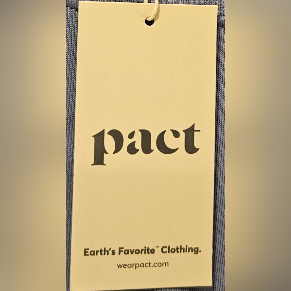 Pact Ombre Lotus Slouchy Crewneck Sweatshirt Organic Cotton 2X - Picture 4 of 7